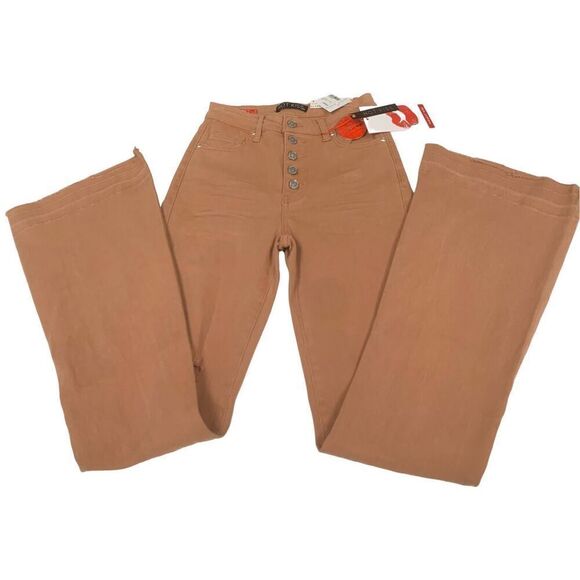 Hot Kiss High Waisted Flare Leg Pants - Picture 2 of 13